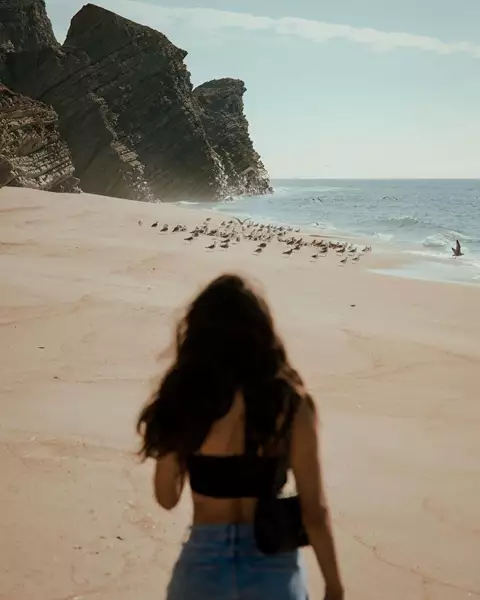 Fotos na praia