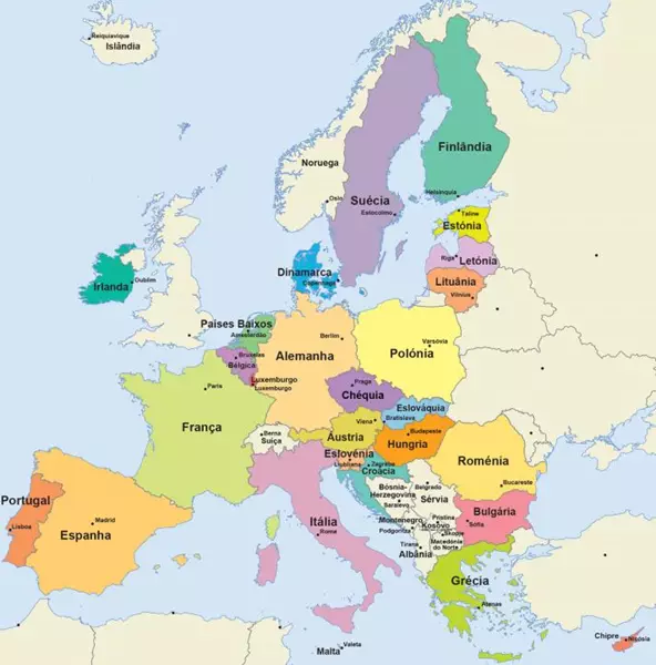 Espaço Schengen.