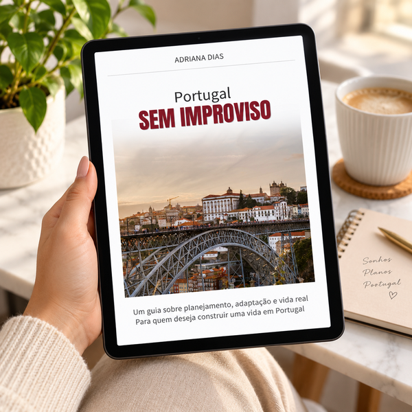 Capa do guia Portugal Sem Improviso